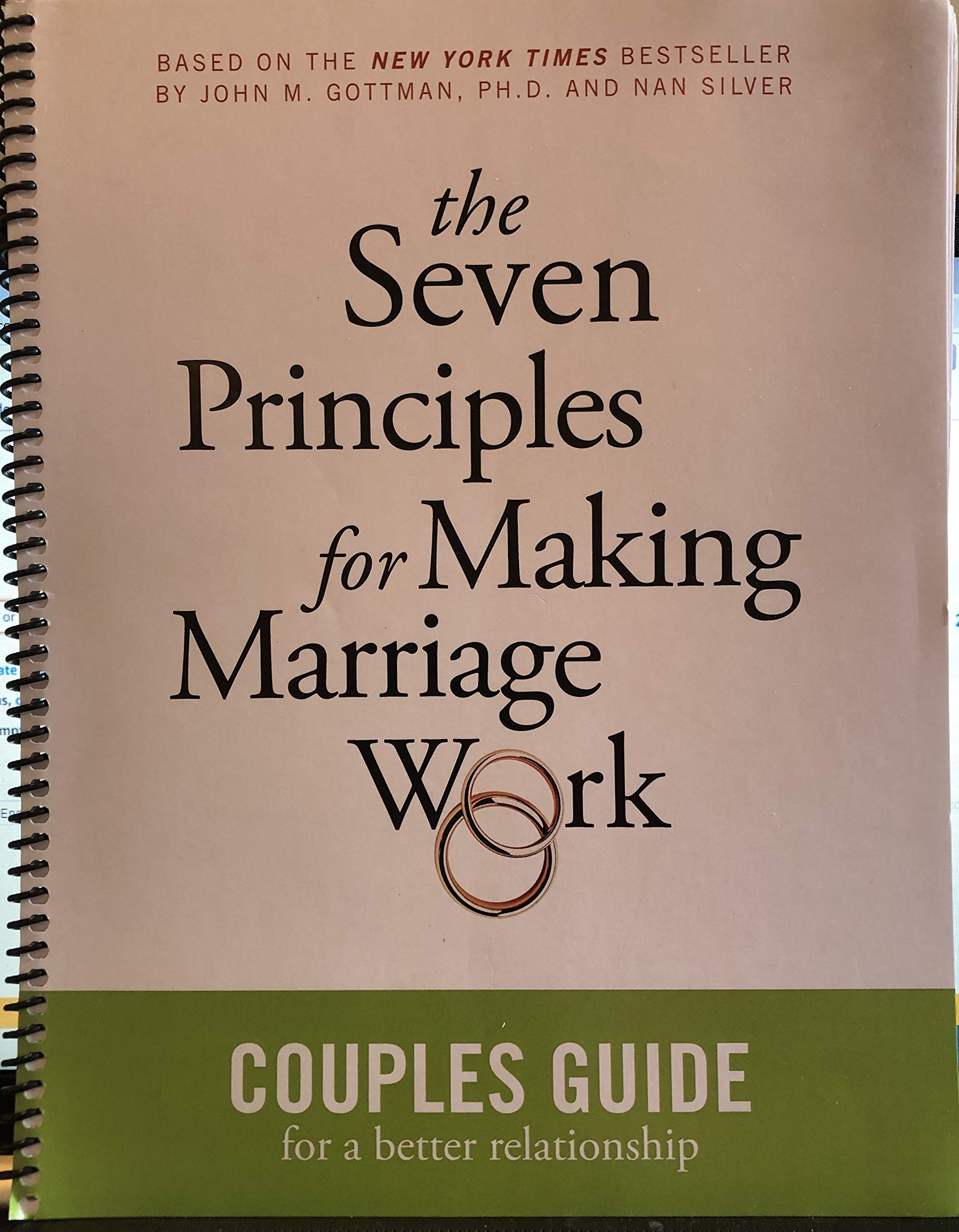 The Seven Principles of Making Marriage Work Couples Guide for a Better Relationship