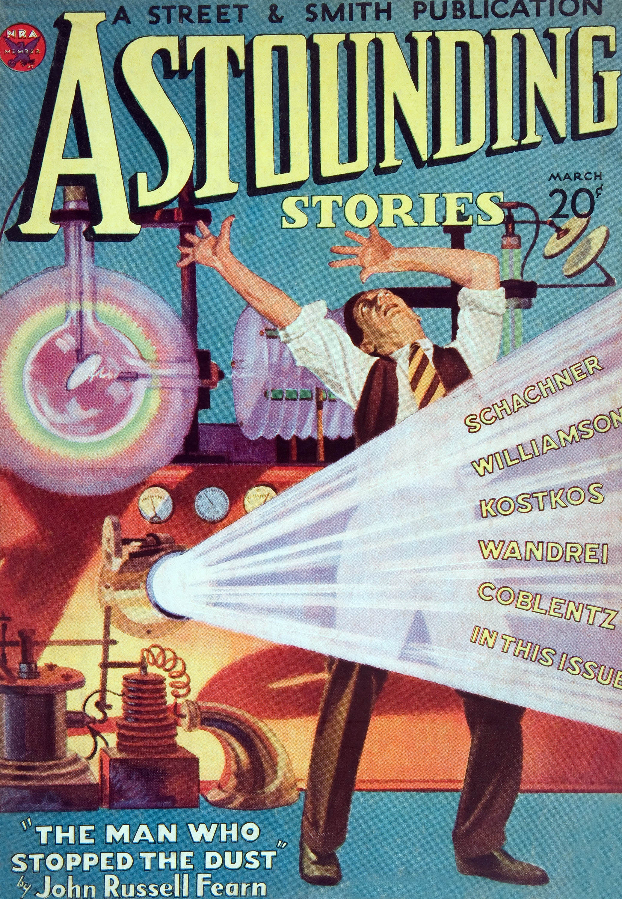 Astounding Stories, March 1934 book cover