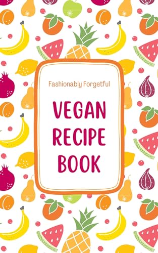 Vegan Recipe Book: Recipes & Cards To Store Your Favorite Menu Items by