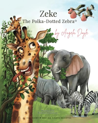 Zeke The Polka-Dotted Zebra
