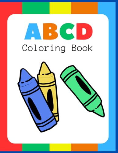 ABCD Coloring Book: Alphabets For Boys & Girls | Coloring Book for ...