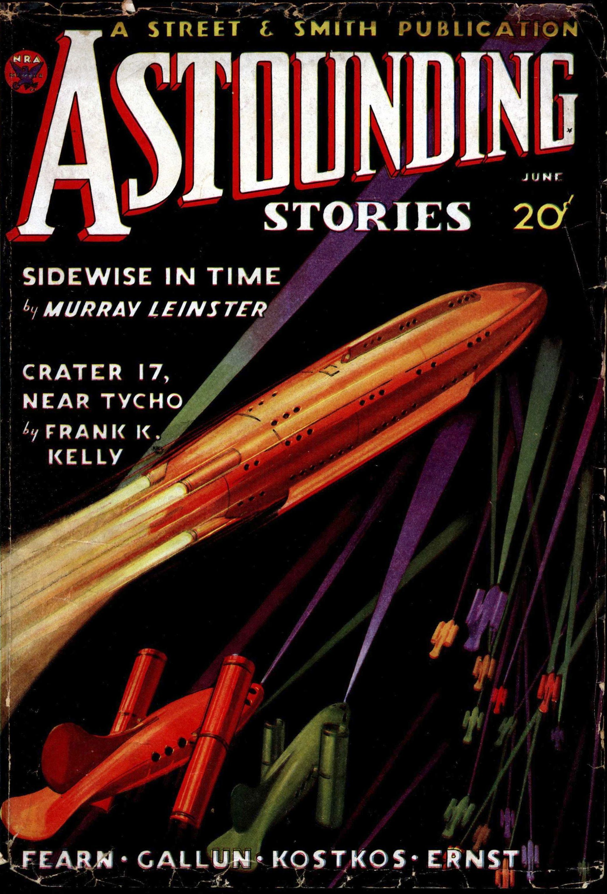 Astounding Stories, June 1934 book cover
