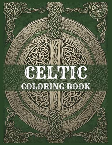 Celtic Coloring Book: Beautiful Designs Patterns For Adults by Blue ...