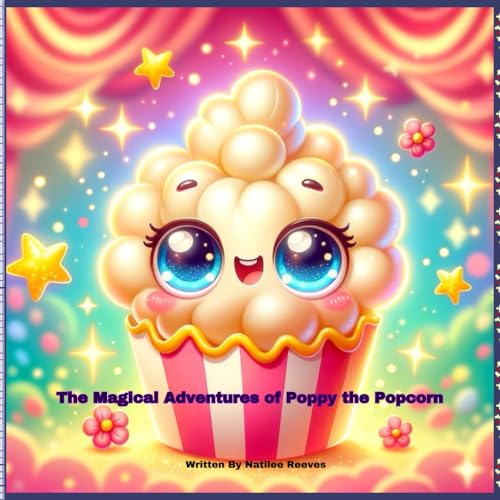 The Magical Adventures of Poppy the Popcorn Poppy the Popcorn, shining with a magical sparkle