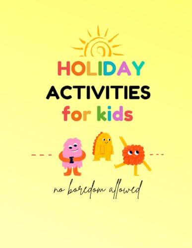 Holiday Activities for Kids: Mazes, Hide and Seek, Word Searches, and ...