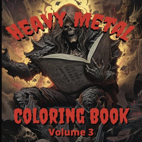 Heavy Metal Coloring Book Vol. 3 by Shawn Kichta Goodreads