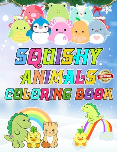 Squishy coloring book: 100+ New Designs for All Ages Great Gifts for ...