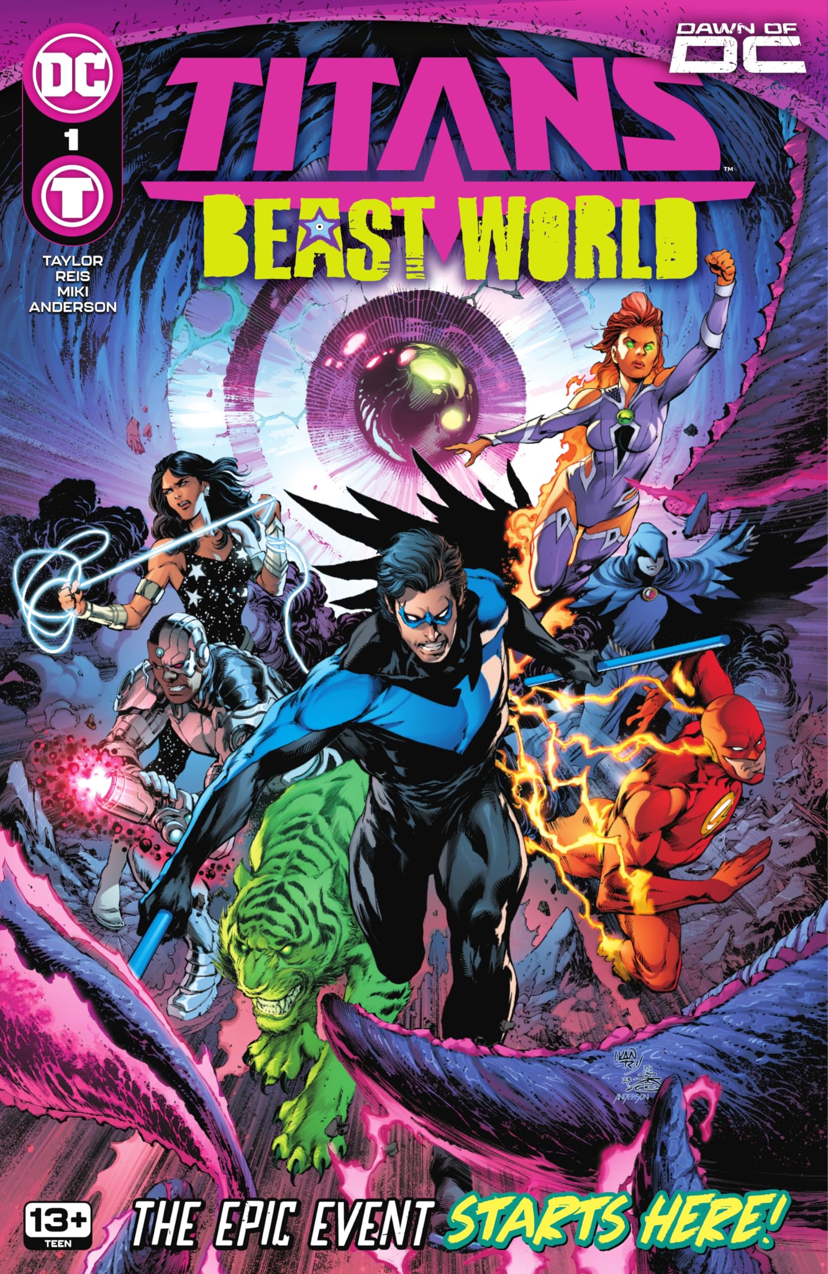 Titans: Beast World (2023-) #1