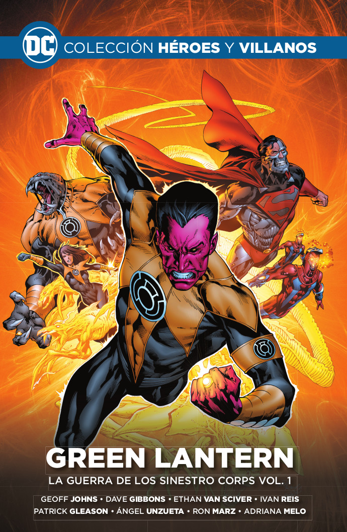 Héroes y Villanos: Green Lantern book cover 3