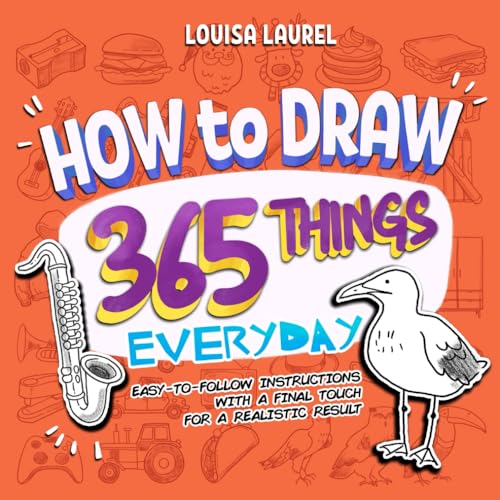 How To Draw 365 Things Everyday Simple Sketching And Easy Step By Step