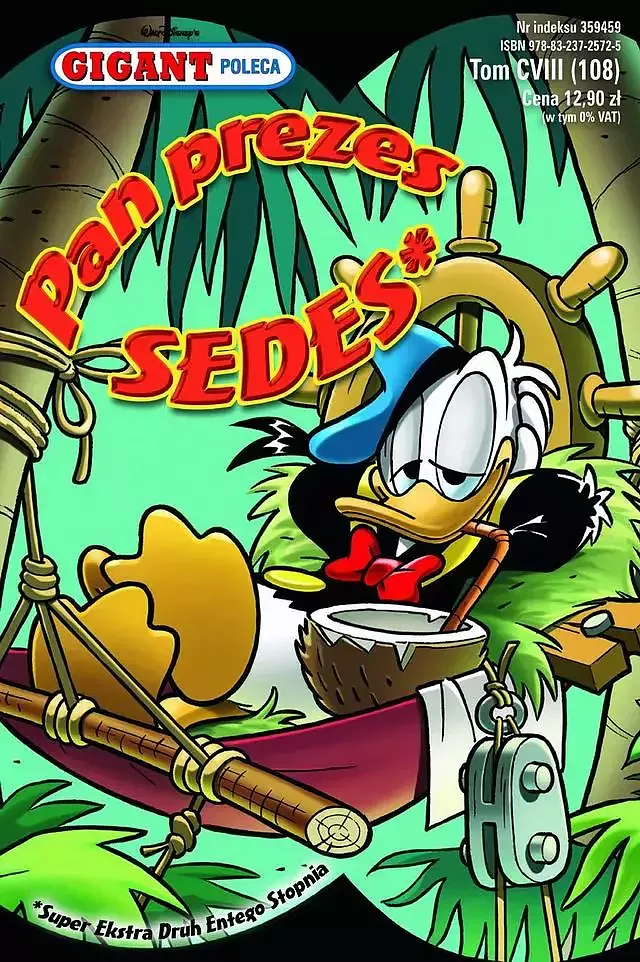 Pan prezes SEDES (Super Ekstra Druh Entego Stopnia) book cover