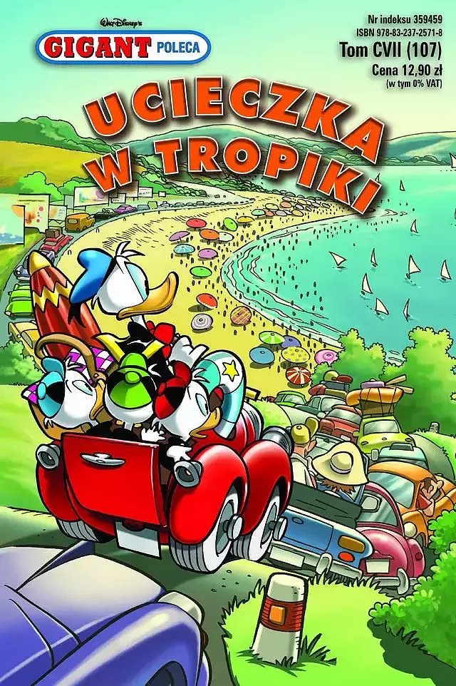 Ucieczka w tropiki book cover