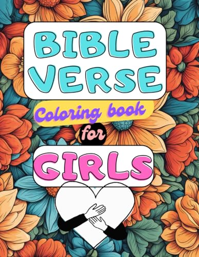 Bible Verse Coloring Book for Girls: Inspirational and Motivational ...