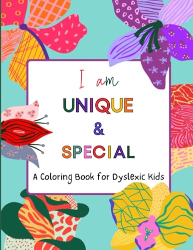 Positive Affirmation Coloring Book for Dyslexic Kids: Nurturing ...