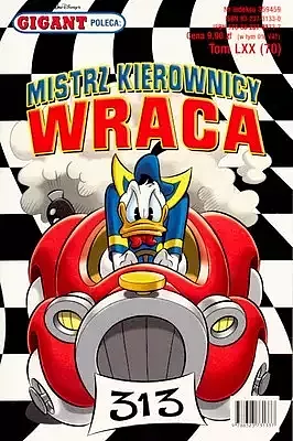 Mistrz kierownicy wraca book cover