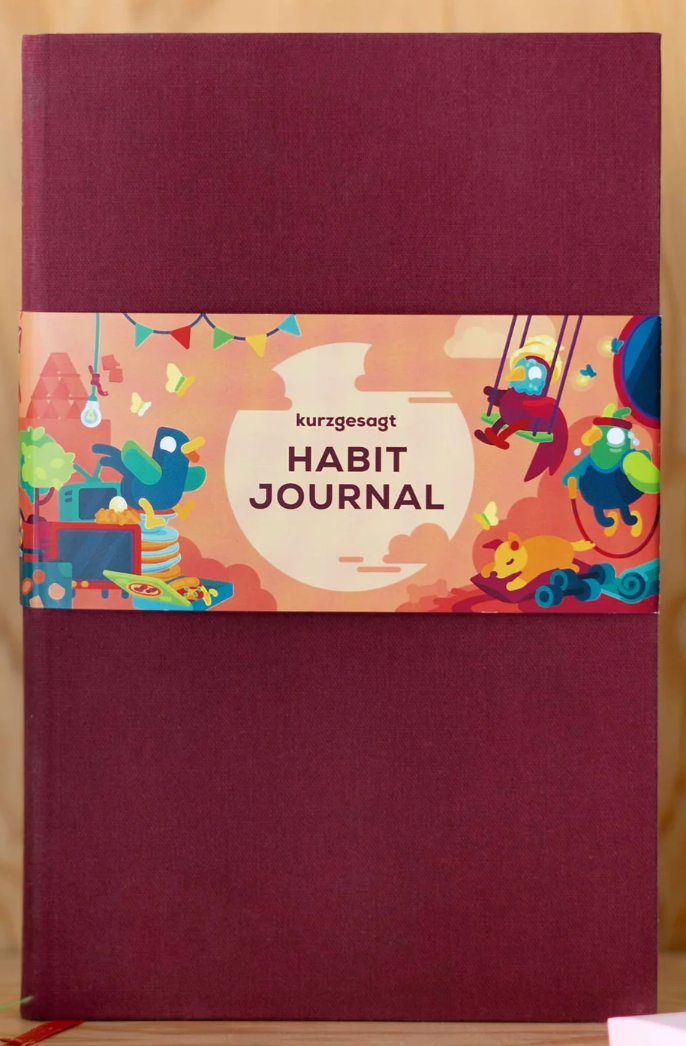 Habit Journal by Kurzgesagt Goodreads