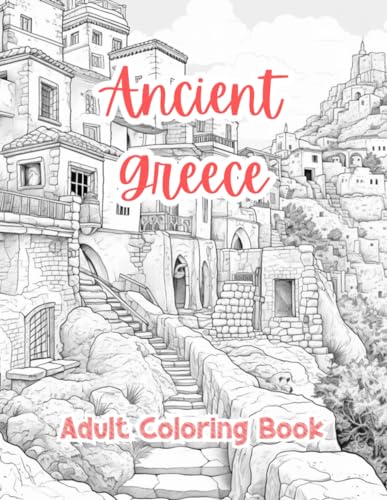 Ancient Greece Coloring Pages For Adults Coloring Book For Adults ...