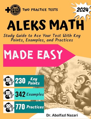 ALEKS Math Made Easy: Study Guide to Ace Your Test With Key Points ...