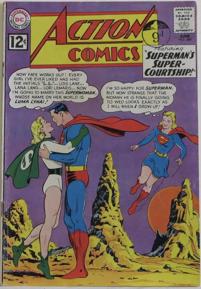 Action Comics book cover