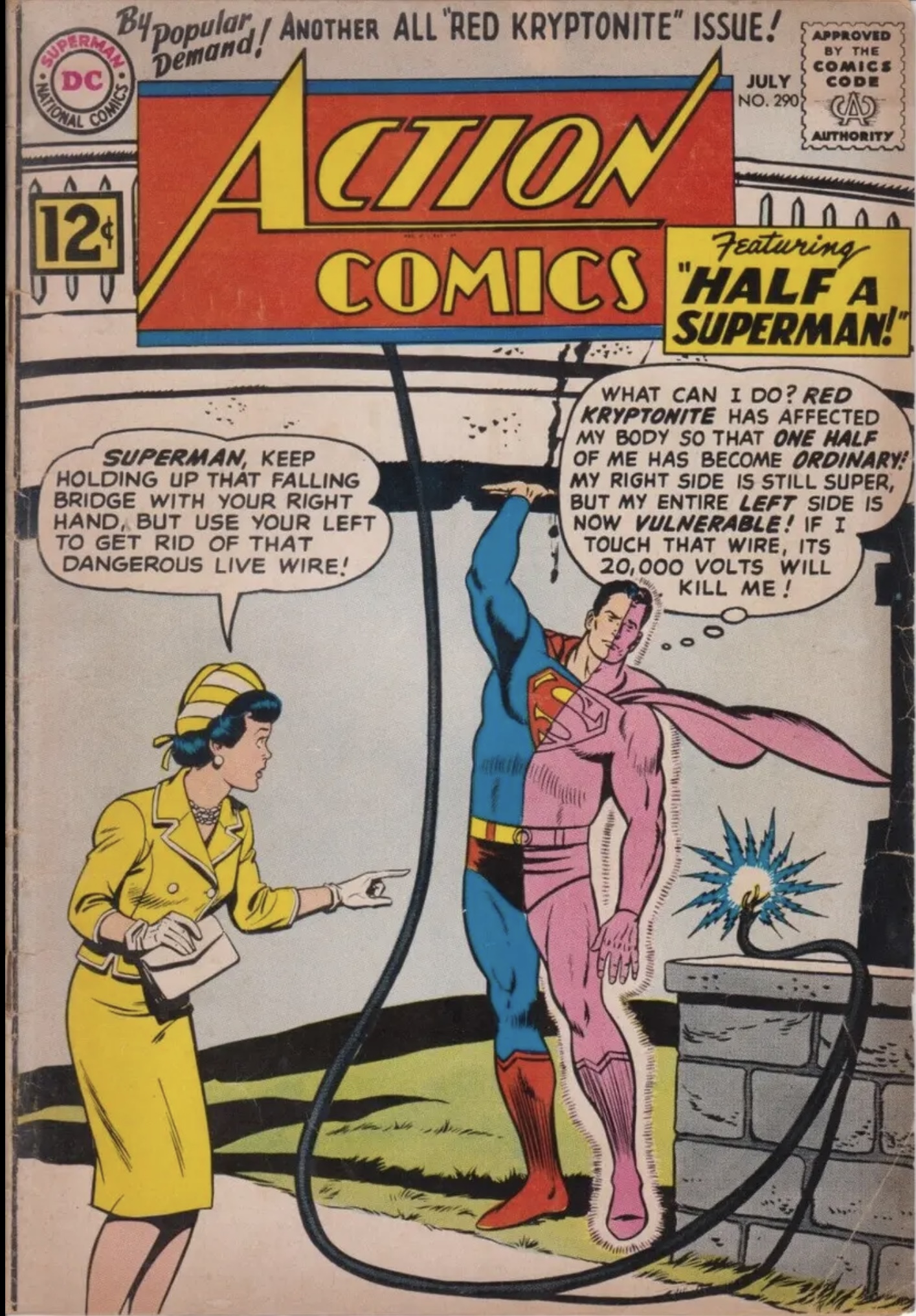 Action Comics book cover