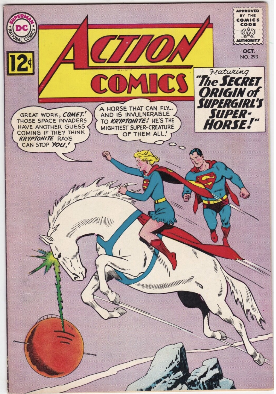 Action Comics book cover