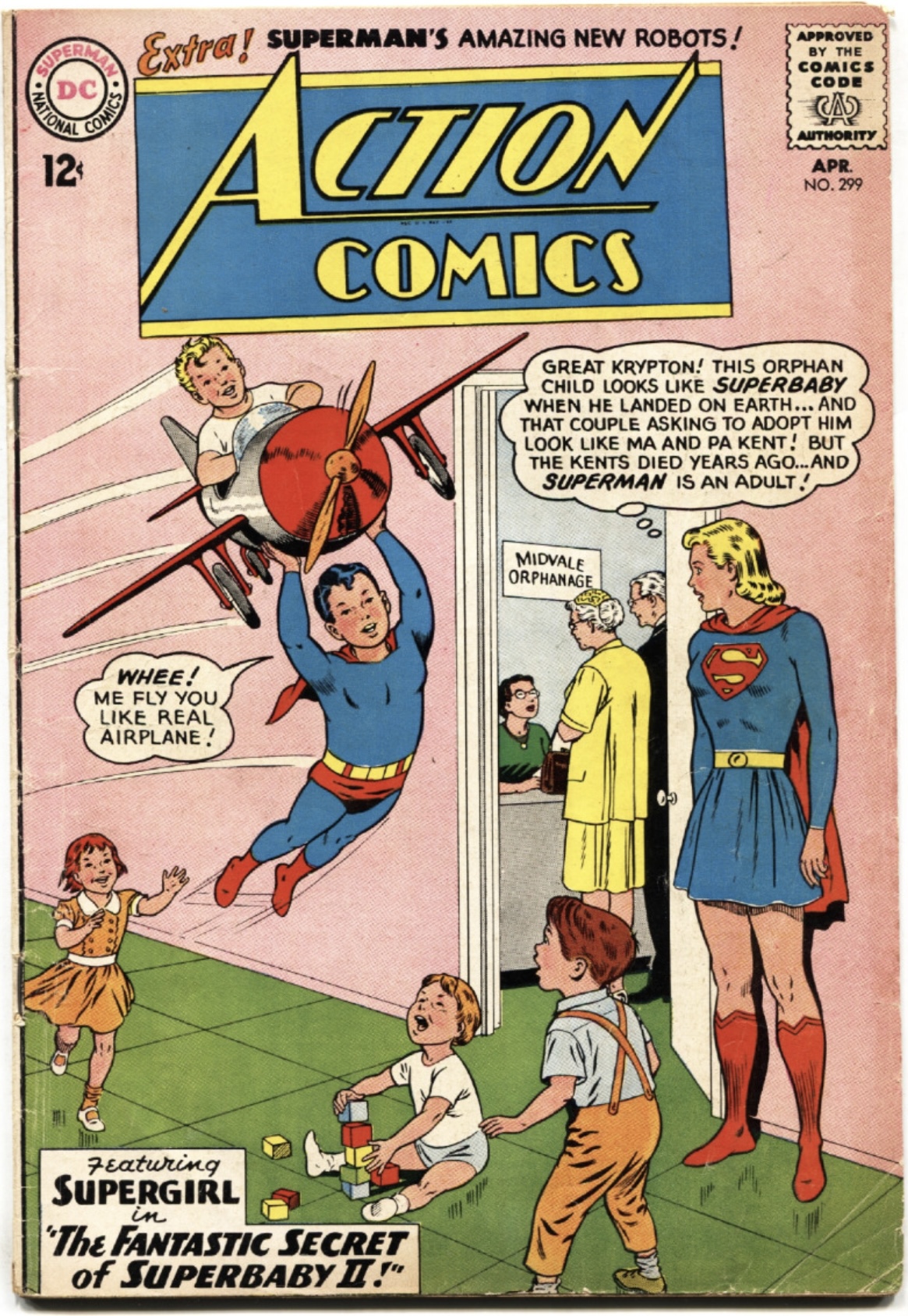 Action Comics book cover
