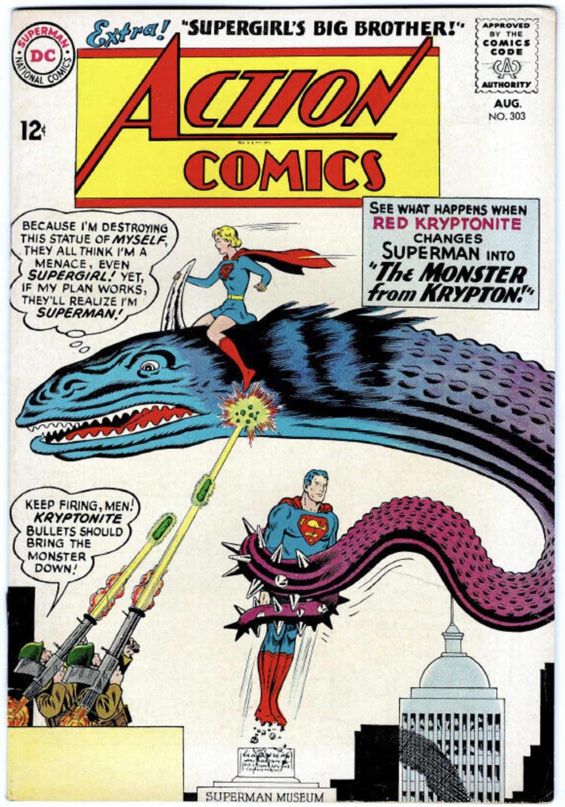 Action Comics book cover
