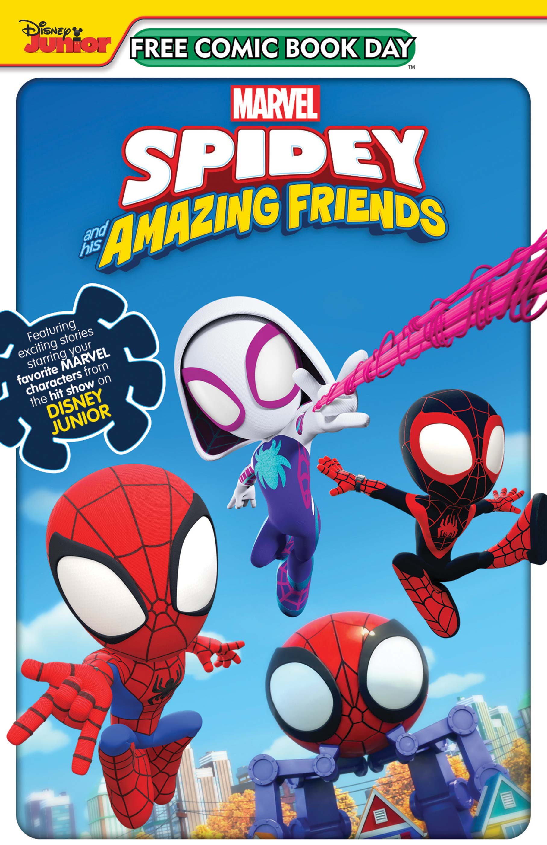 Spidey and His Amazing Friends (2023) Free Comic Book Day book cover