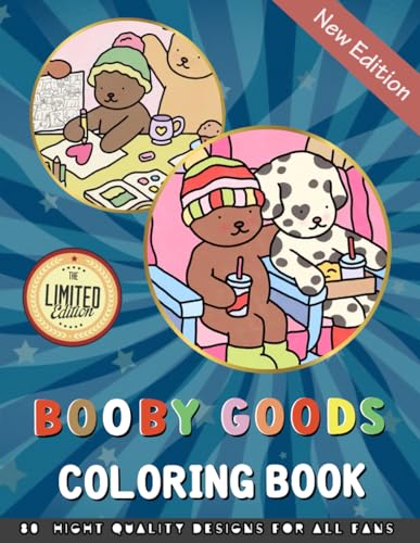 Bobby Goods Coloring Book: 80+ A Stunning Jumbo boobiegoods Colouring