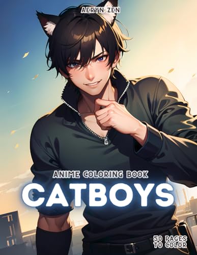Anime Coloring Book Catboys By Aeryn Zen Goodreads