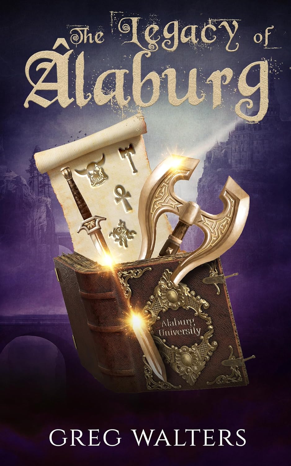 Alaburg University book cover 3