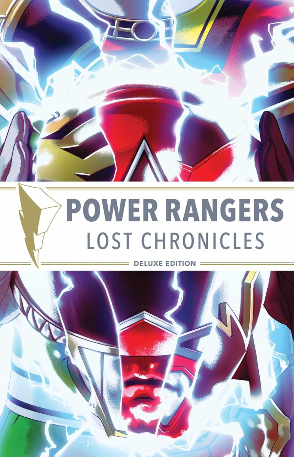 Mighty Morphin Power Rangers: Deluxe Edition book cover 3