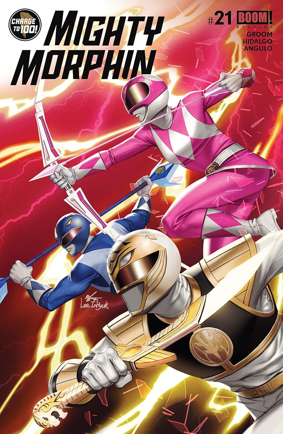 Mighty Morphin #21 book cover