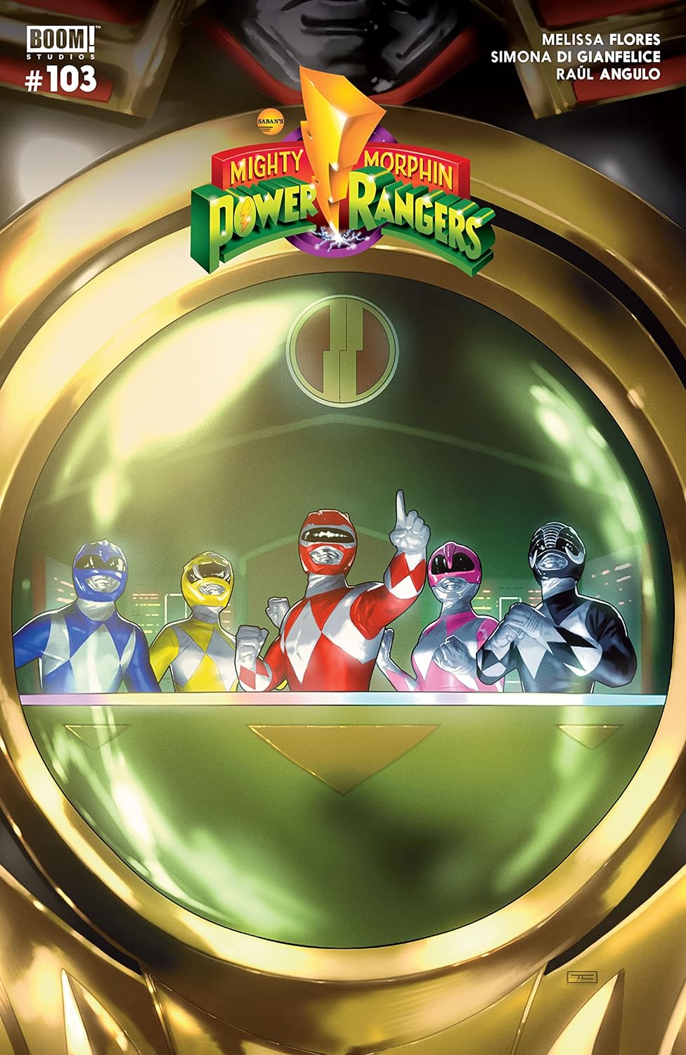 Mighty Morphin Power Rangers #103 book cover