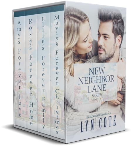 New Neighbor Lane Series, Books 1-4: A Christian Small Town Romance Series