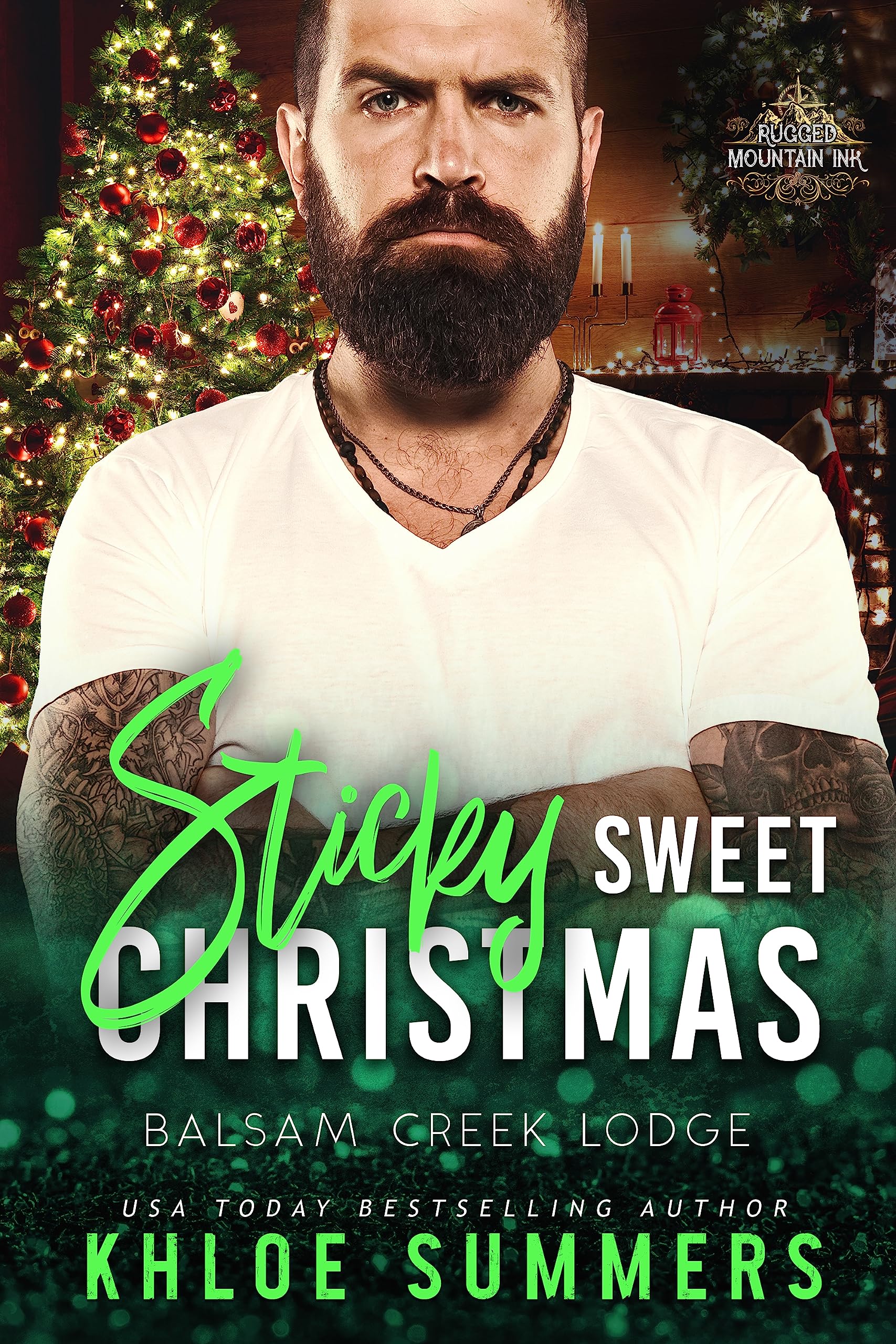 Sticky-Sweet Christmas book cover