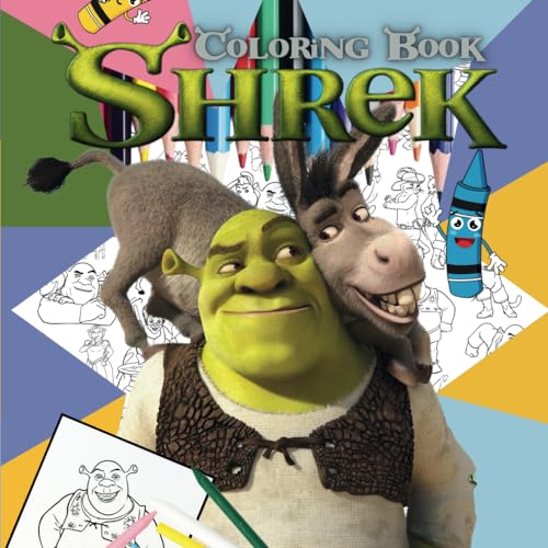 Shrek Coloring Book for kids and adults by Katarzyna Grzymek | Goodreads