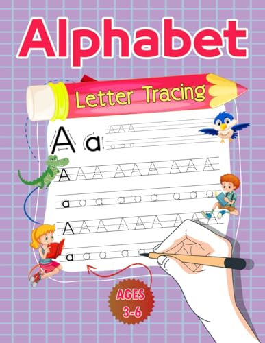 Large ABC Letters Tracing and Coloring: Jumbo Tracing Book For Toddlers ...