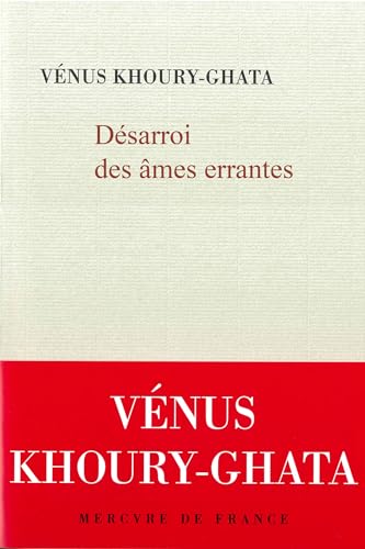 Désarroi des âmes errantes book cover