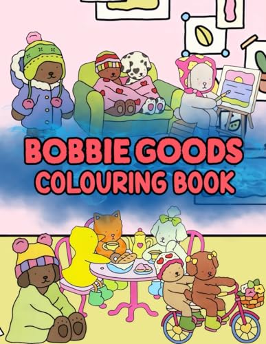 Bobby Goods Coloring Book: Many One Sided Drawing JUMBO Pages Of Cute
