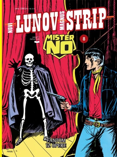 Novi Lunov magnus strip #8 Mister No book cover