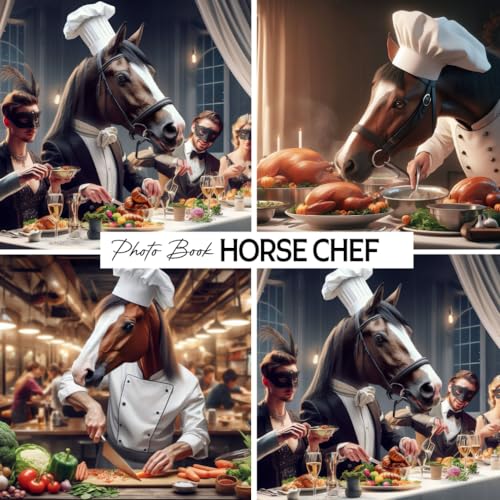 Horse Chef Photobook 40+ Amazing Photos Of Horse Chef, 17" x 8.5