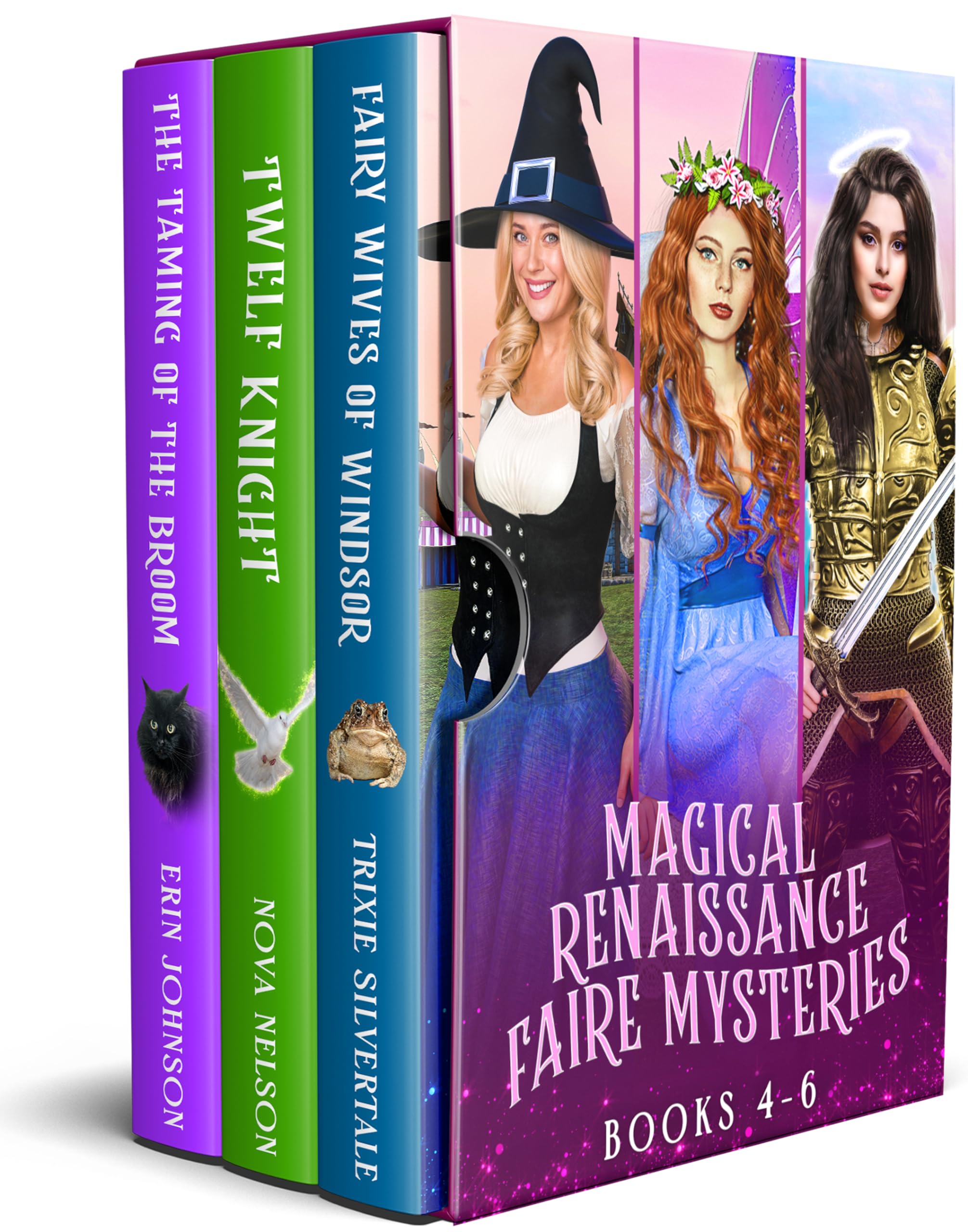Magical Renaissance Faire Mysteries Books 4-6: Paranormal Cozy Mystery