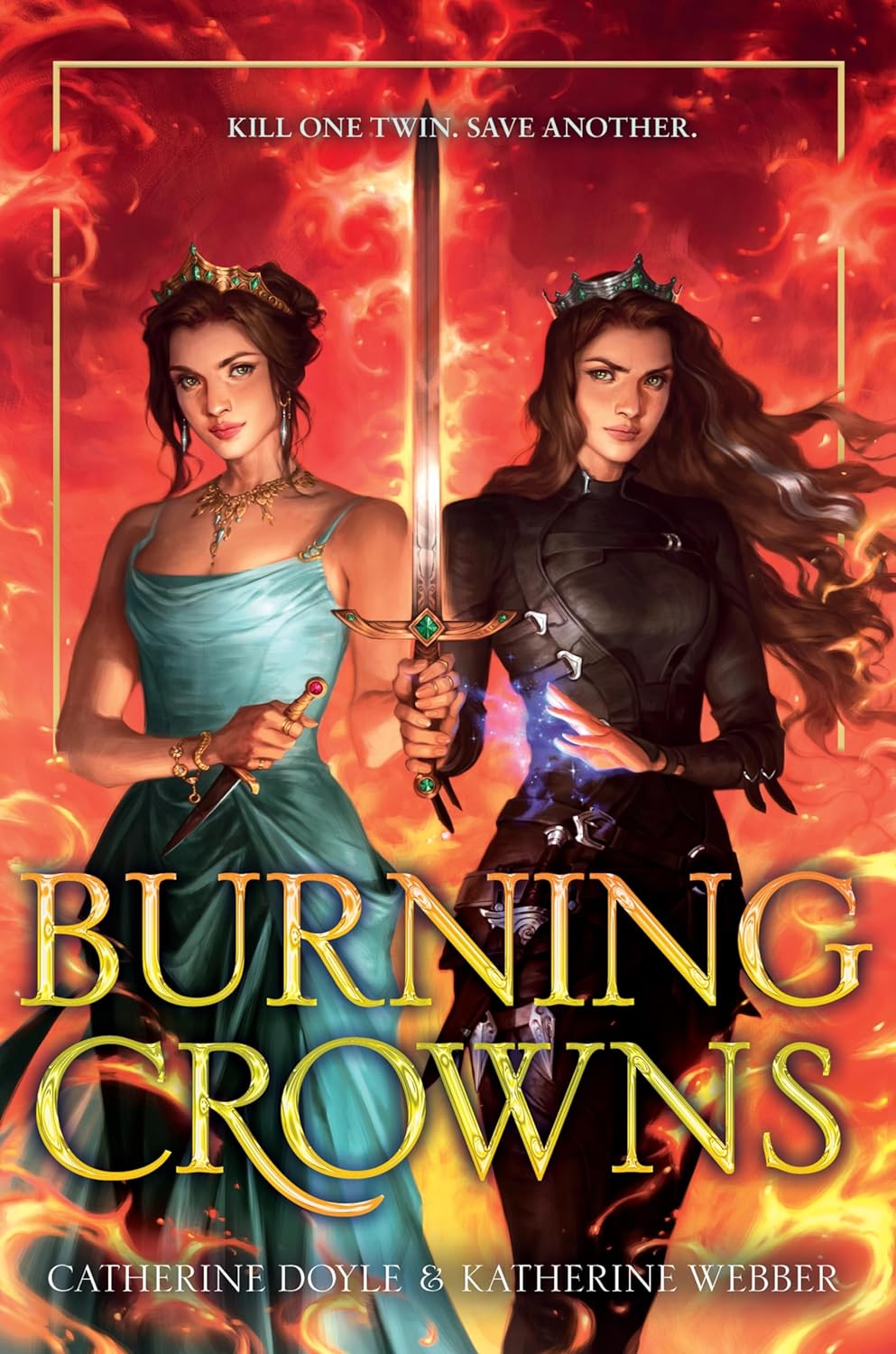 Burning Crowns (Twin Crowns, #3)