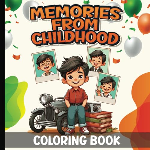 Memories from childhood Coloring Book: 60+ Peaceful Illustration