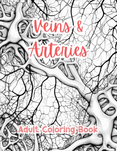 Veins &amp; Arteries Adult Coloring Book Coloring Pages For Adults ...
