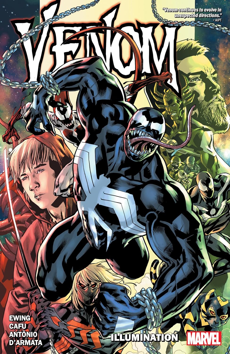 Venom (2021) book cover 1
