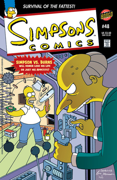 Simpsons Comics, #48 book cover