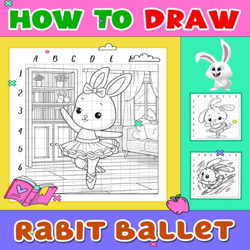 Drawing Book Rabit How to Draw Ballet Rabit: Learn to Draw Funny Rabit in Elegant Ballet ...