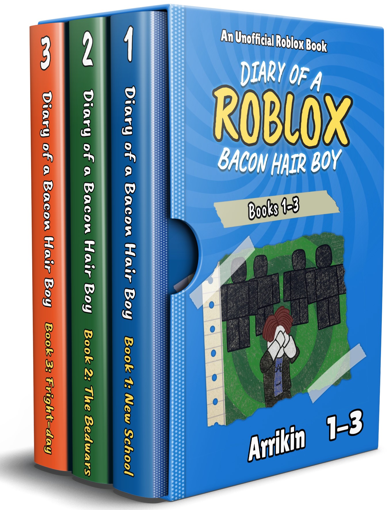 Diary of a Bacon Hair Boy, Books 1-3